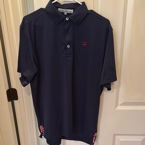 Bald Head Blues Navy Polo Shirt